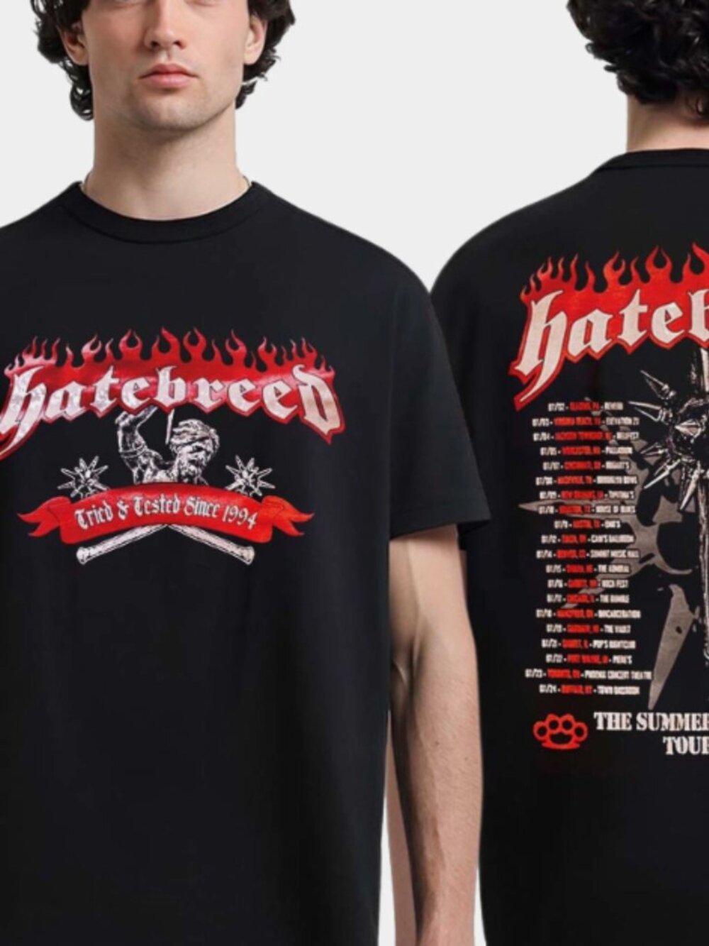 Travis Scott Utopia Tour Graphic Black T-Shirt Cactus Jack Tee